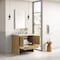 James Martin Vanities Hudson 36in Single Vanity, Light Natural Oak w/ 3 CM Ethereal Noctis Top 435-V36-LNO-3ENC - alternate 5